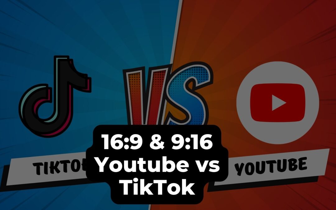 Vergleich von TikTok und YouTube: Die Entscheidung zwischen 9:16 und 16:9